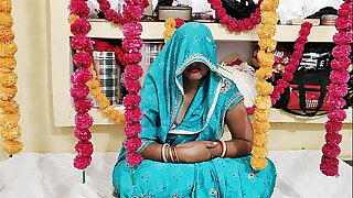 Indian bride gets overexcited during intimate moments with husband on honeymoon.