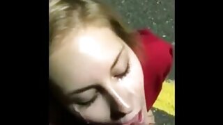 Busty MILF's homemade oily rubdown session